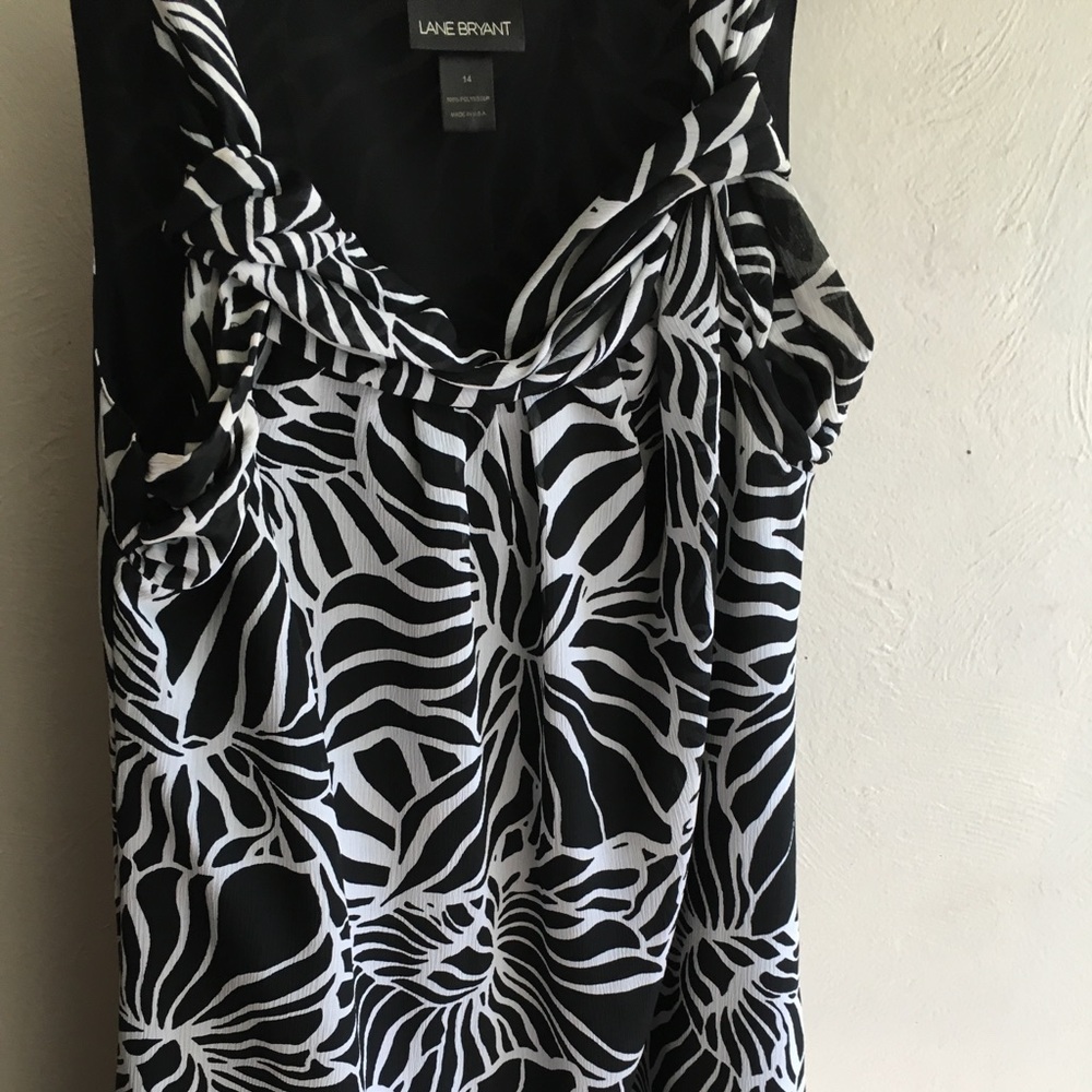 Black and White dress from Lane Bryant